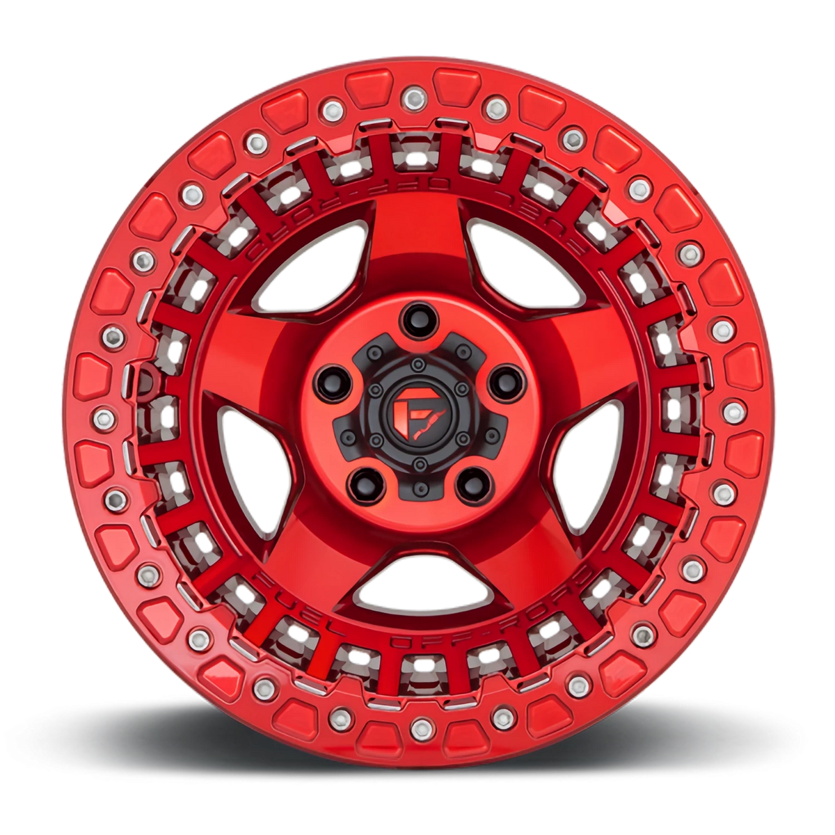 Fuel Warp 17x9 -15 6x139.7mm 106.1mm Candy Red