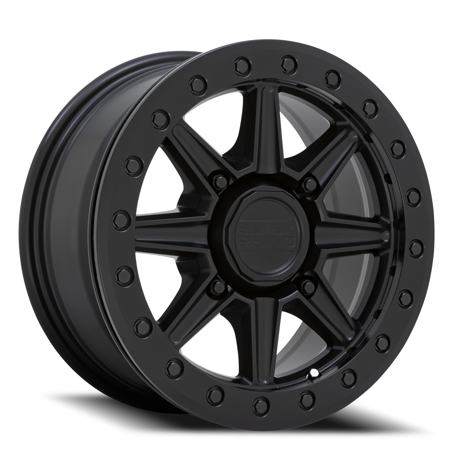 Black Rhino Webb UTV 14x7" 4x137mm 106.1mm CB +51mm Matte Black