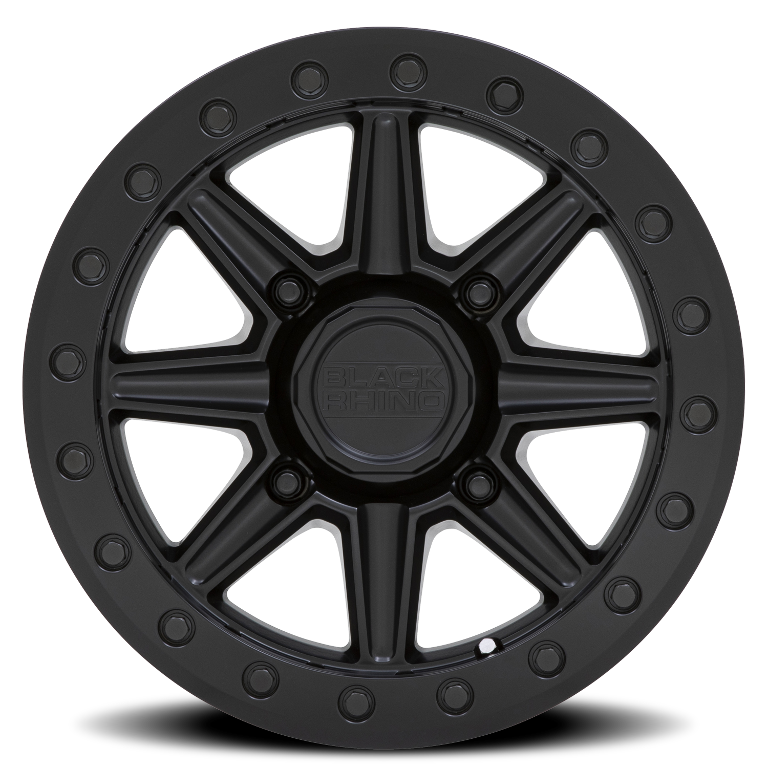 Black Rhino Webb UTV 14x7" 4x137mm 106.1mm CB +51mm Matte Black