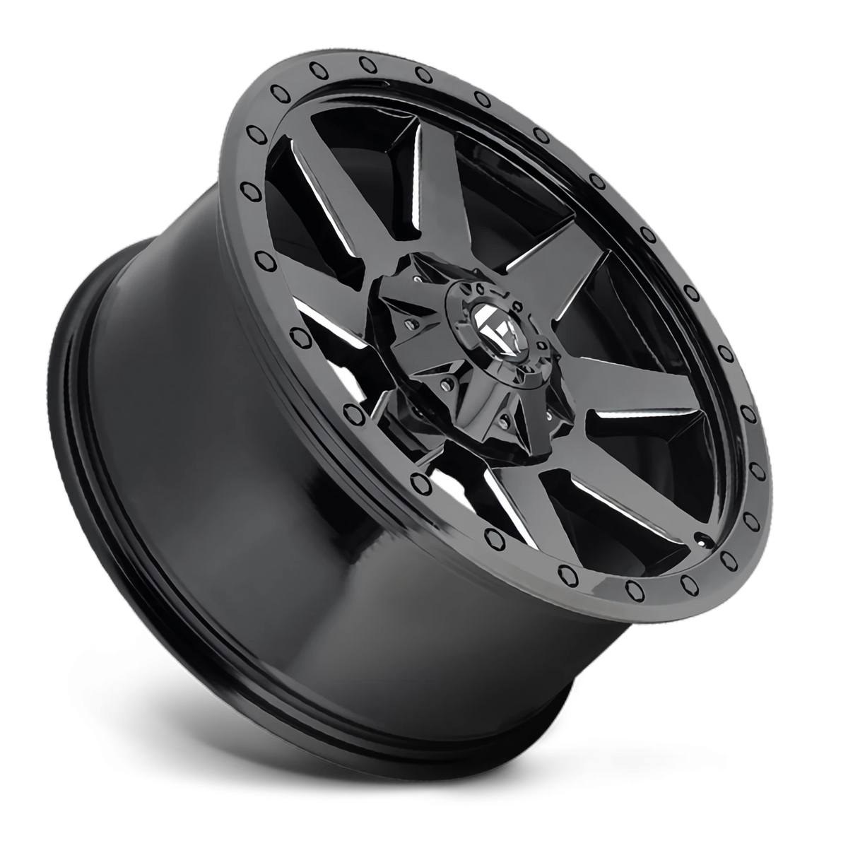 Fuel Wildcat 17x9 +1 6x135mm 106.3mm Gloss Black Milled