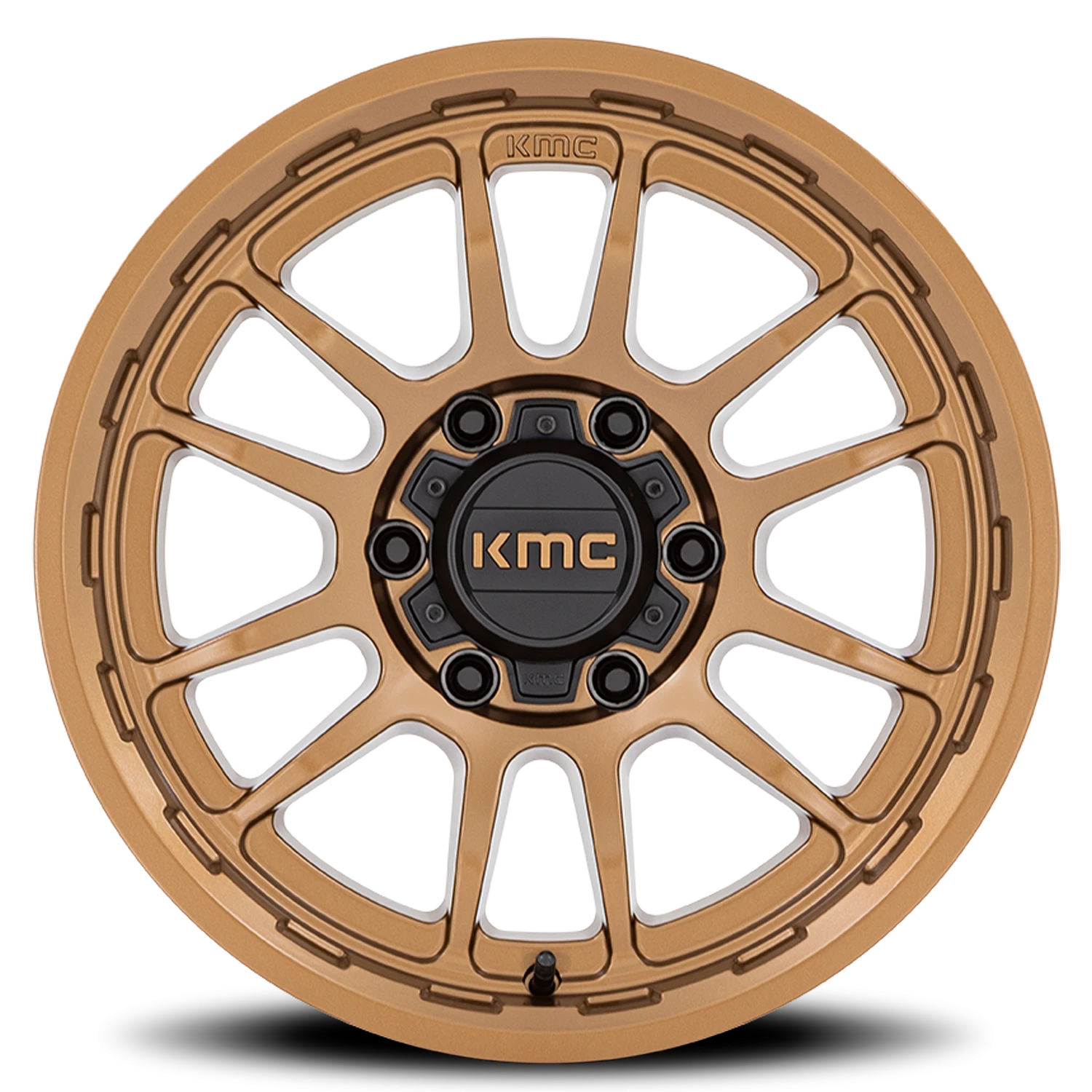 KMC Wrath 17x8.5" 6x139.7mm 106.1mm CB -10mm Matte Bronze