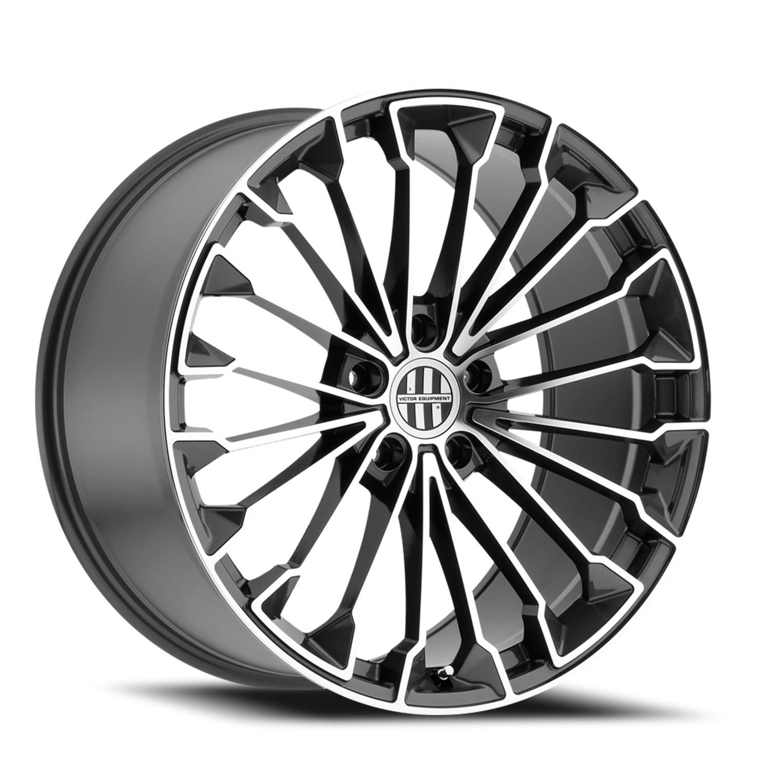 Victor Equipment Wurttemburg 20x10.5" 5x112mm 66.6mm CB +22mm Gunmetal Mirror Cut Face