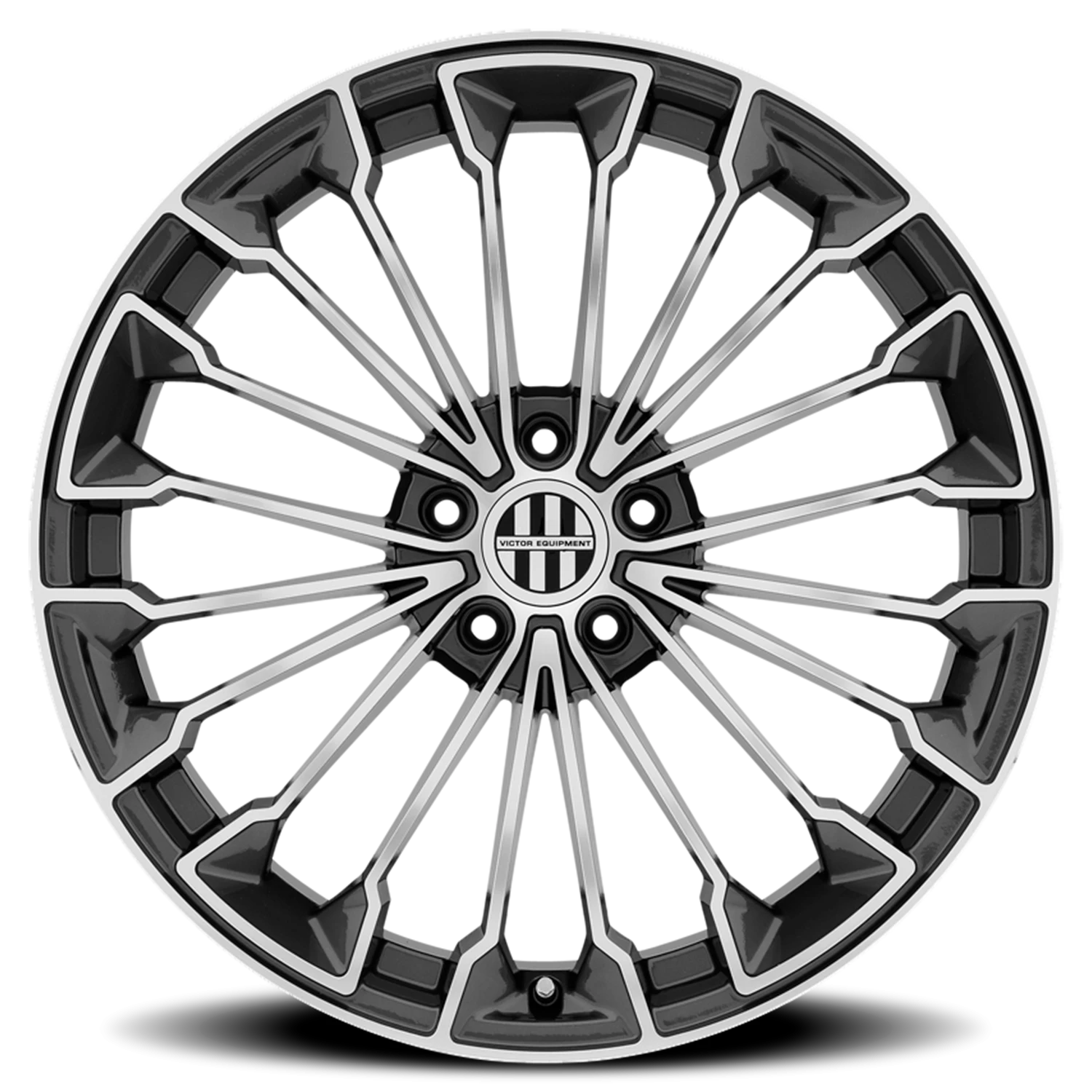 Victor Equipment Wurttemburg 19x11" 5x130mm 71.6mm CB +36mm Gunmetal Mirror Cut Face