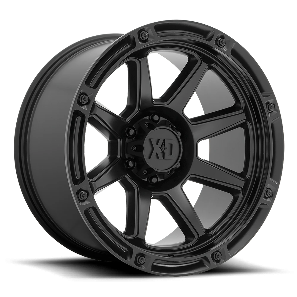 XD Series XD863 SB 20x9" 6x139.7mm 106.1mm CB +18mm Satin Black