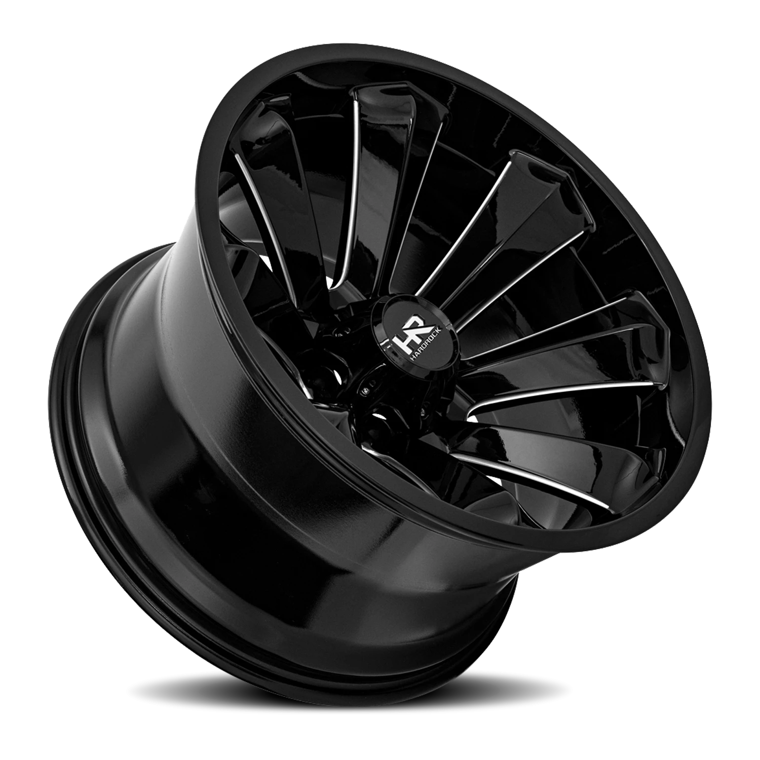 Hardrock Offroad Xplosive Xposed H506 20x10" 6x135mm 87.1mm CB -19mm Gloss Black Milled
