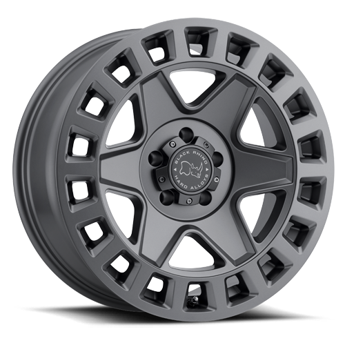 Black Rhino York 17x8" 5x127mm 71.6mm CB +30mm Matte Gunmetal