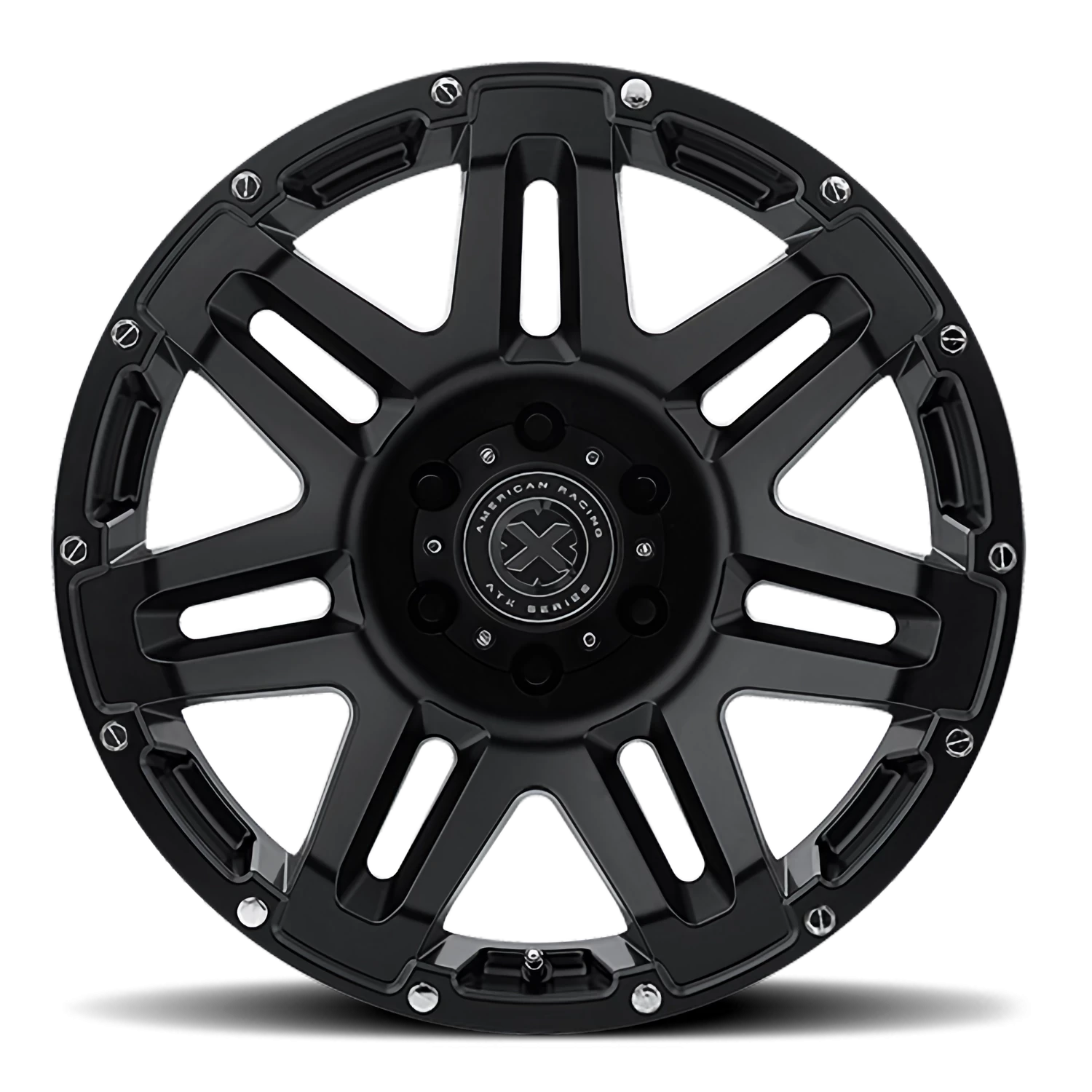 ATX Yukon AX200 17x8.5 +0 8x180mm 124.2mm Cast Iron Black