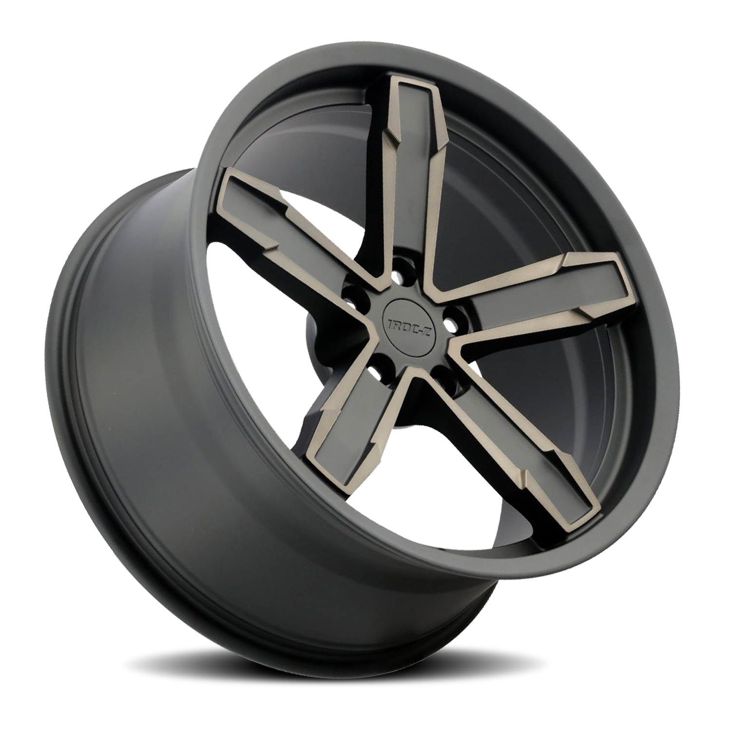 Factory Reproductions Z10 IROC-Z Z10 Camaro Replica BZ 20x11 +43 5x120mm 66.9mm Satin Black Machined Face-Clear Bronze