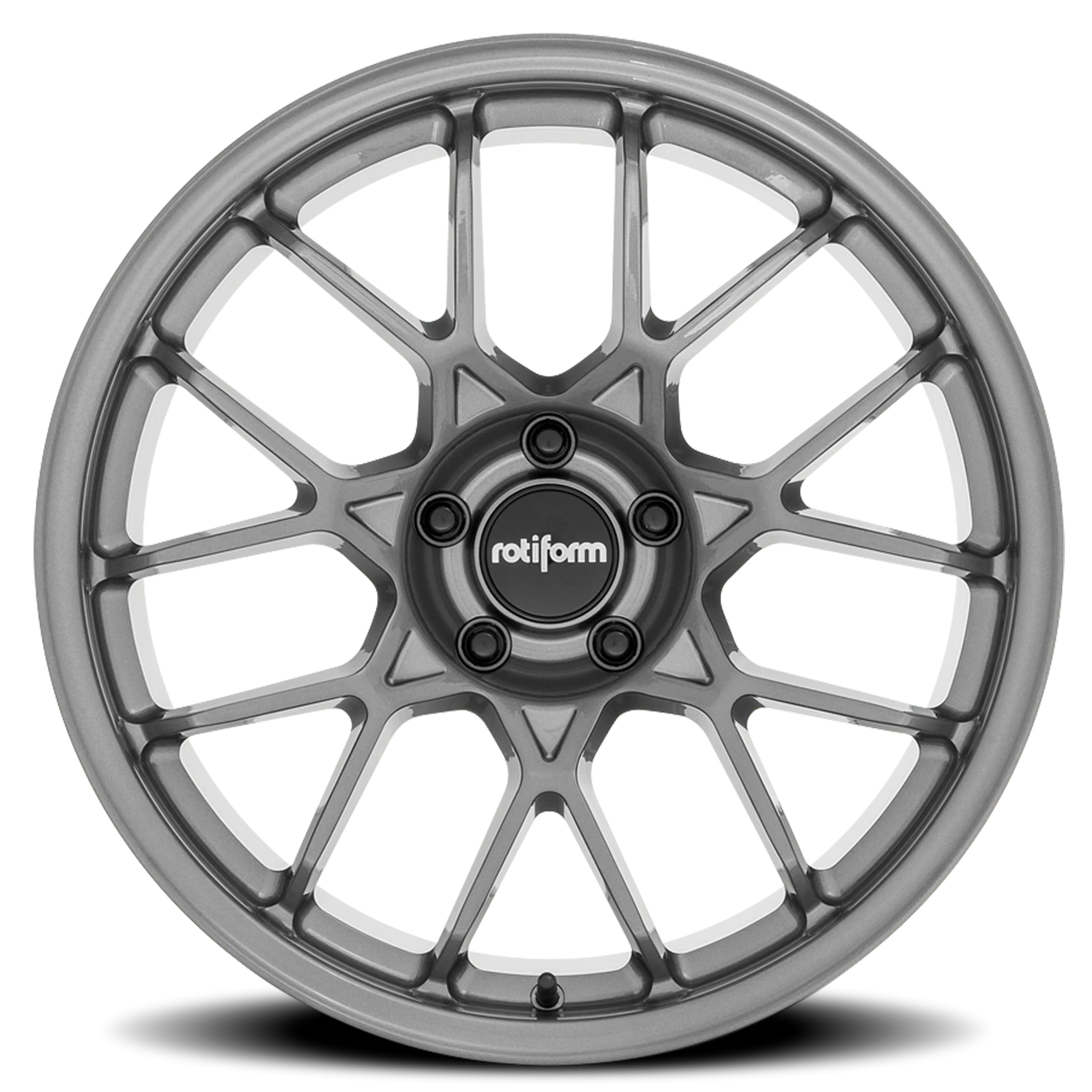 Rotiform ZWS 22x10" 5x112mm 66.56mm CB +35mm Gloss Anthracite