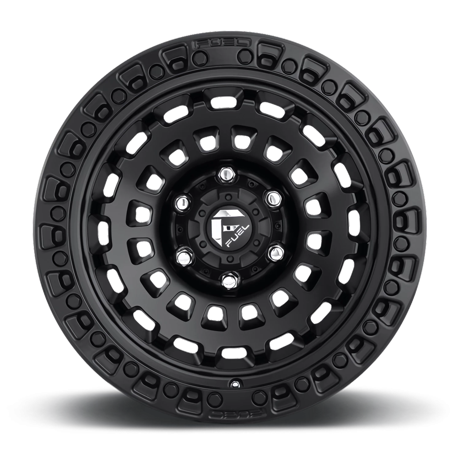 Fuel Zephyr 17x9" 6x139.7mm 106.3mm CB -12mm Matte Black