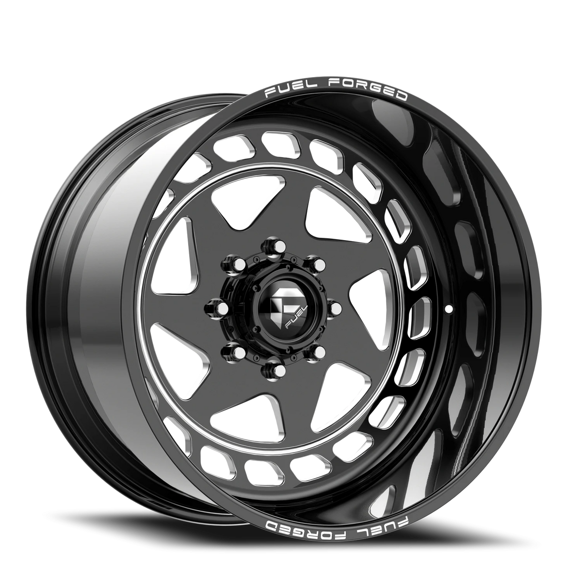 Fuel Zillion FF117 22x12 -40 5x139.7mm 87mm Gloss Black Milled