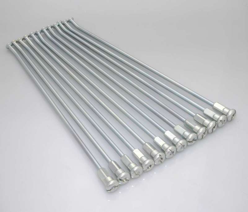 Aftermarket 11 Gauge Spoke And Nipple Set - 200mm Length, 2.8mm Thick