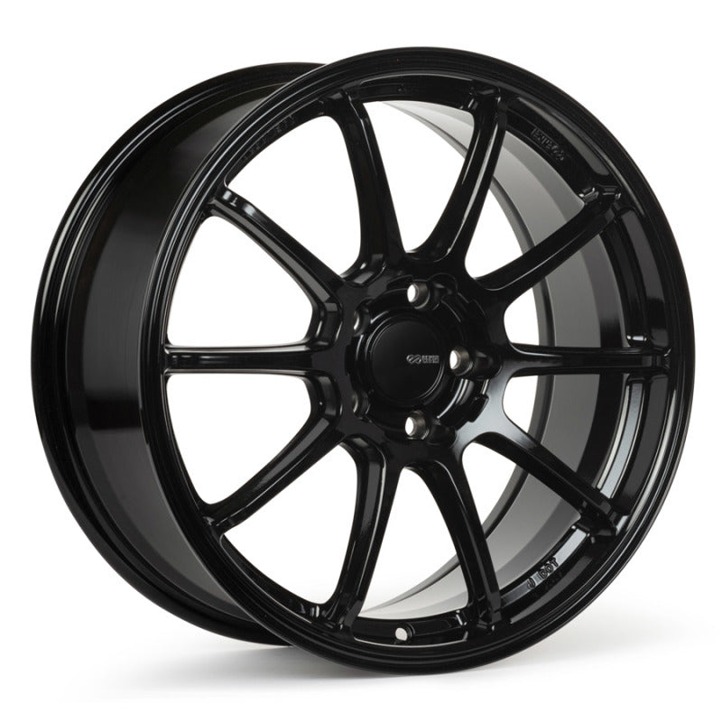 Enkei TRIUMPH 18x9.5 5x114.3 38mm Offset Gloss Black Wheel-Wheels - Cast-Enkei-