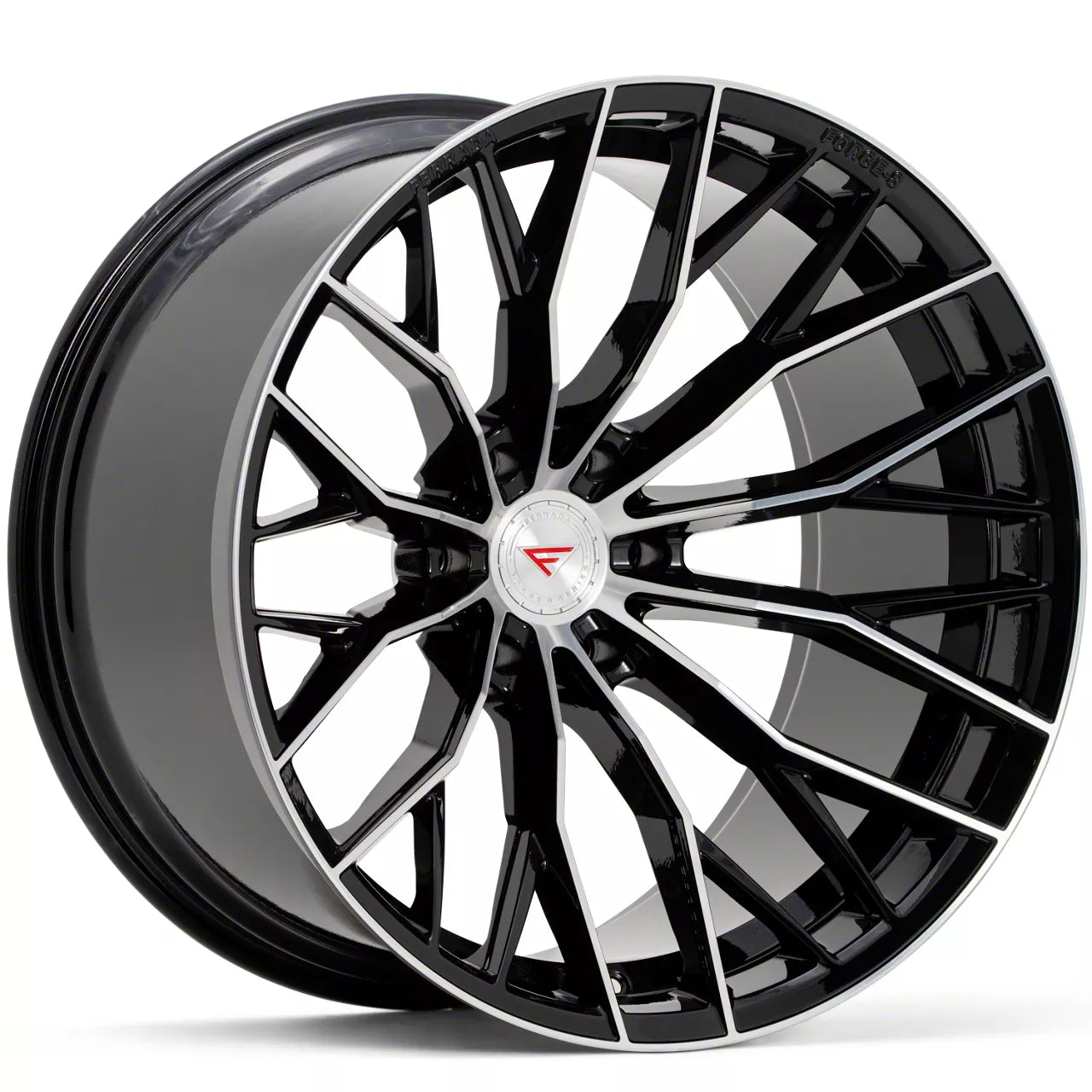 Ferrada Forge-8 Off Road Wheels FTR9 Machine Black 20x9.5 6x135 ET15 87.1 Deep Concavity