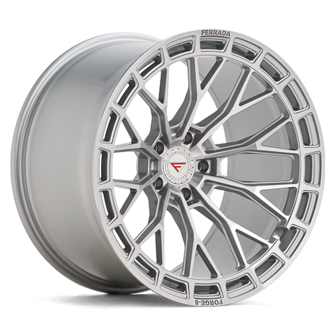 Ferrada Wheels Forge-8 FR12 Machine Silver 20x12 5x115 ET0 CB 71.6 Extreme Concavity