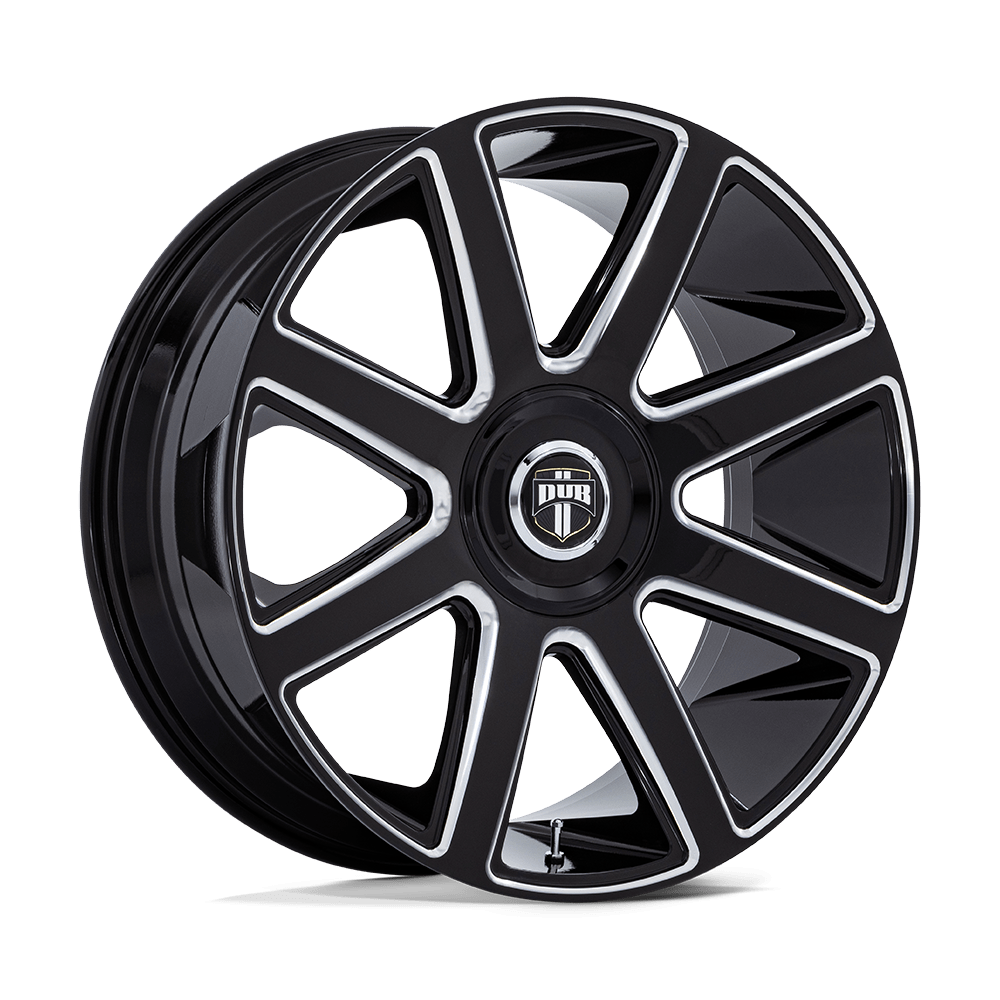 DUB Wheels DC273 PULL - Gloss Black Milled