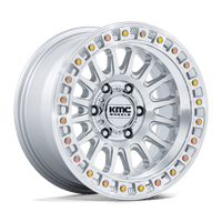 KMC Wheels KM552 IMS -  Gloss Silver W/ Machined Face