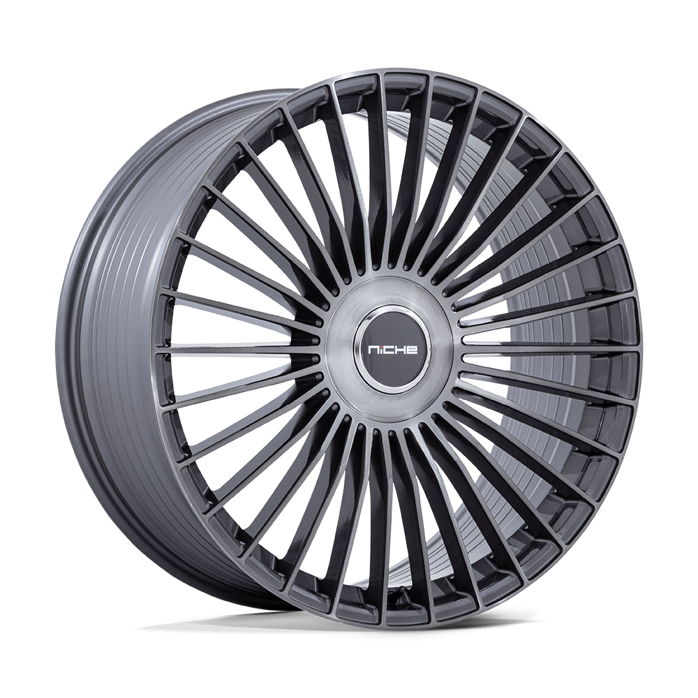 <b>Niche Wheels</b> NC282 SERENE -<br> Gloss Titanium Brushed - Wheel Warehouse