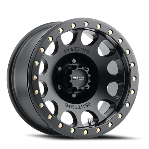 Method Beadlock MR105 17x8.5 +0 8x165.1mm 130.81mm Matte Black-Wheels-Method-