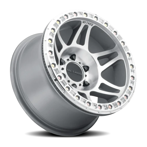 Method Beadlock MR106 17x9 -44 6x139.7mm 108mm Machined Clear Coat-Wheels-Method-