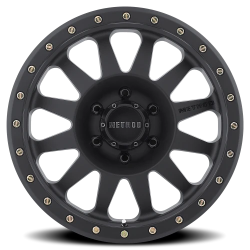 Method Double Standard MR304 15x8 -24 6x139.7mm 108mm Matte Black-Wheels-Method-