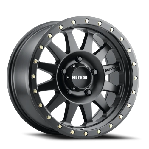 Method Double Standard MR304 17x8.5 +0 5x127mm 94mm Matte Black-Wheels-Method-