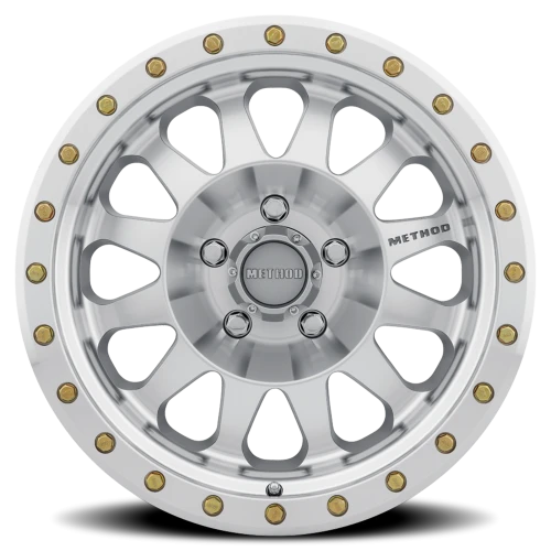 Method Double Standard MR304 17x8.5 +0 5x139.7mm 108mm Machined Clear Coat-Wheels-Method-