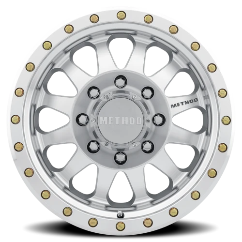 Method Double Standard MR304 17x8.5 +0 8x170mm 130.81mm Machined Clear Coat-Wheels-Method-