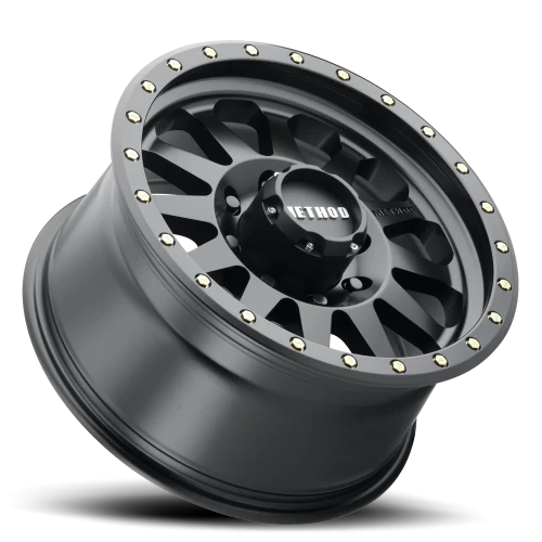 Method Double Standard MR304 17x8.5 +0 8x170mm 130.81mm Matte Black-Wheels-Method-