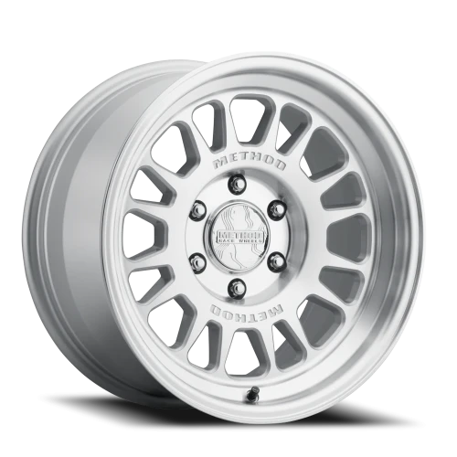 Method MR318 17x8.5 +0 6x135mm 87mm Machined Silver Clear Coat-Wheels-Method-