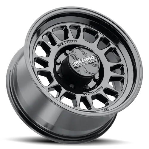 Method MR318 18x9 +18 8x165.1mm 130.81mm Gloss Black-Wheels-Method-