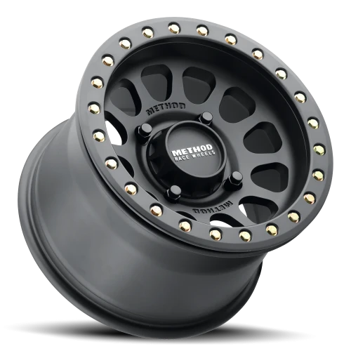 Method MR401 Beadlock UTV 15x7 +13 4x136mm 106mm Matte Black-Wheels-Method-