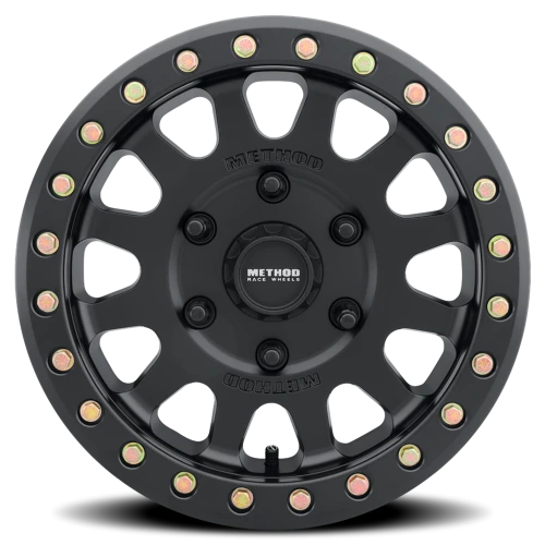 Method MR401 Beadlock UTV 15x7 +38 6x139.7mm 81.8mm Matte Black-Wheels-Method-