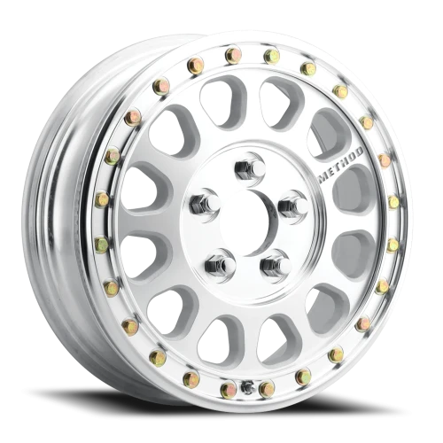 Method MR401-R Beadlock UTV 15x5 +40 5x114.3mm 72mm Machined Raw Machined-Wheels-Method-