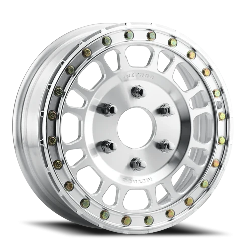 Method MR412 Forged Bead Grip UTV 15x6 +51 6x139.7mm 78.3mm Machined Raw Machined-Wheels-Method-