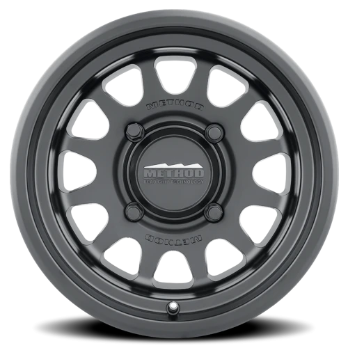 Method MR414 Bead Grip UTV 15x10 +25 4x136mm 106mm Matte Black-Wheels-Method-