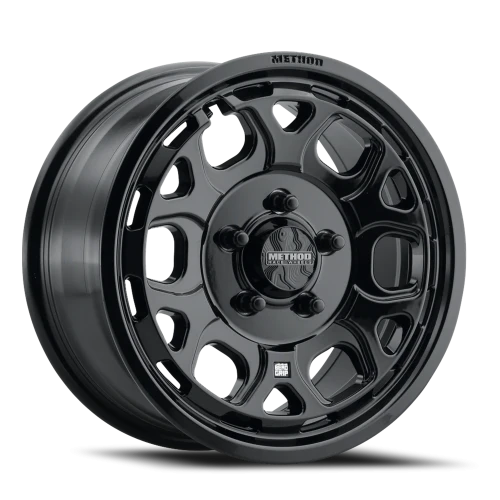 Method MR416 Bead Grip 15x7 +55 5x114.3mm 68mm Gloss Black-Wheels-Method-