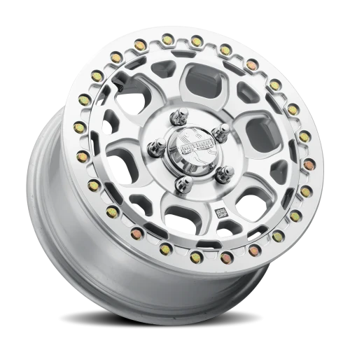 Method MR416 Beadlock 15x7 +55 5x114.3mm 68mm Machined Silver Clear Coat-Wheels-Method-