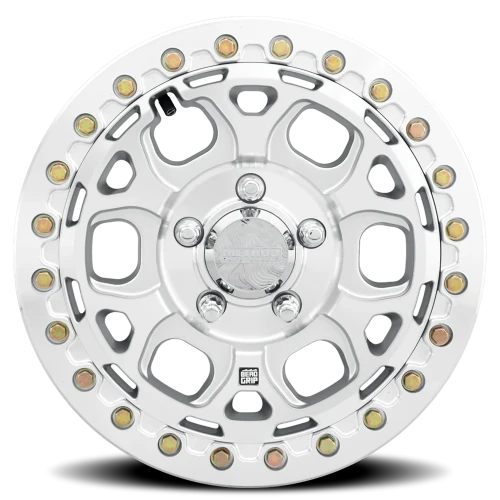 Method MR416 Beadlock 15x7 +55 5x114.3mm 68mm Machined Silver Clear Coat-Wheels-Method-