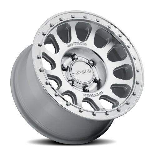 Method MR709 HD Bead Grip 18x9 +12 6x135mm 87mm Machined Silver Clear Coat-Wheels-Method-