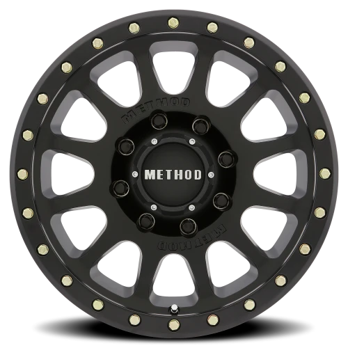 Method NV HD MR305 17x8.5 +0 8x180mm 130.81mm Matte Black-Wheels-Method-