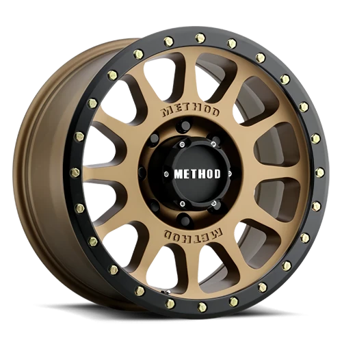 Method NV HD MR305 18x9 +18 8x165.1mm 130.81mm Method Bronze Black Street Loc-Wheels-Method-