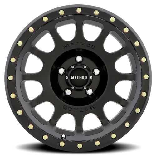 Method NV MR305 16x8 +0 5x114.3mm 83mm Matte Black-Wheels-Method-