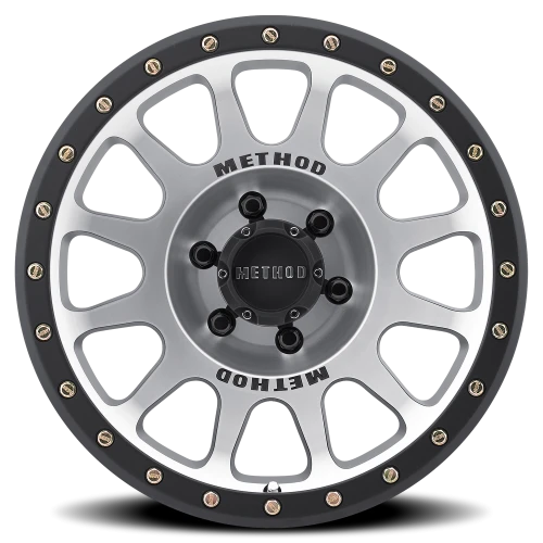 Method NV MR305 18x9 -12 6x139.7mm 108mm Black Machined Face-Black Street Loc-Wheels-Method-