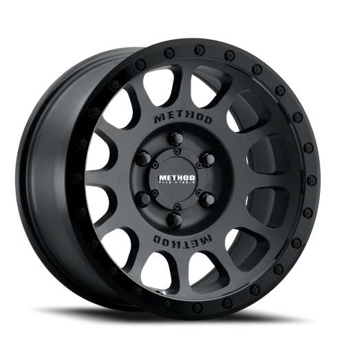 Method NV MR305 18x9 +18 6x135mm 94mm Matte Black Gloss Black Lip-Wheels-Method-