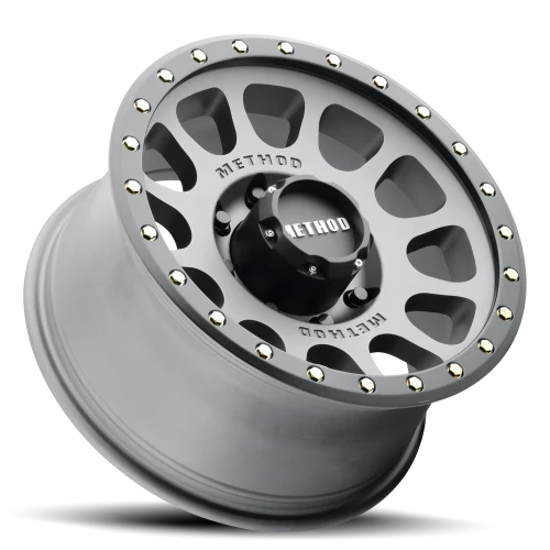Method NV MR305 18x9 +18 8x165.1mm 130.81mm Titanium Matte Black Lip-Wheels-Method-