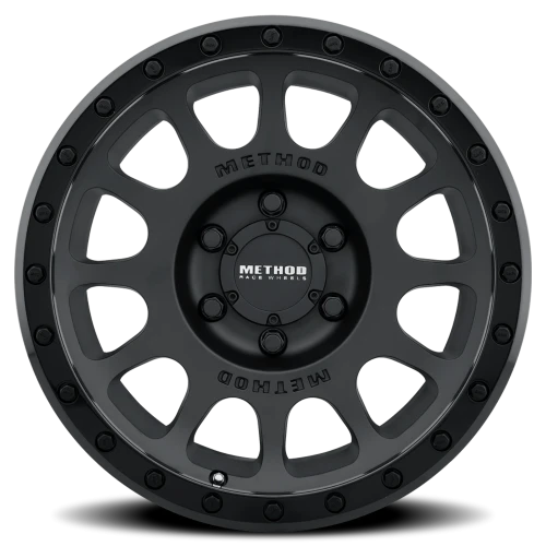Method NV MR305 20x9 +18 6x135mm 94mm Matte Black Gloss Black Lip-Wheels-Method-