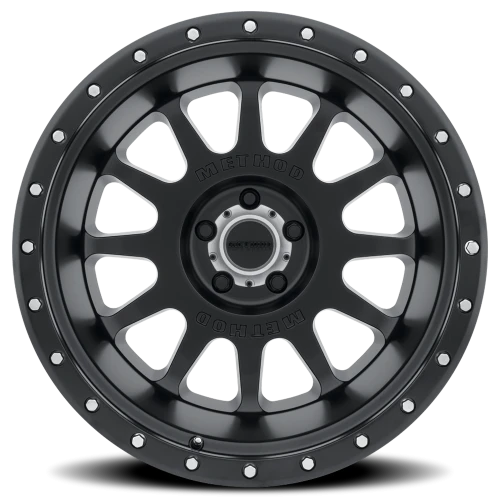 Method NV MR605 20x10 -24 5x139.7mm 108mm Matte Black-Wheels-Method-