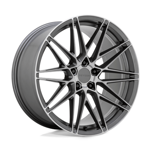 Beyern Wheels DAMON - Matte Gunmetal W/ Brushed Face - Wheel Warehouse