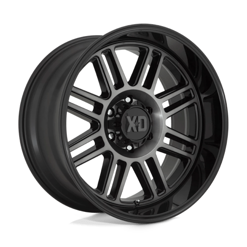 XD Wheels XD850 CAGE - Gloss Black W/ Gray Tint - Wheel Warehouse